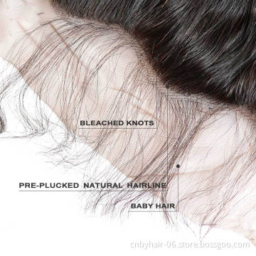 Whosale Double Drawn Vietnamese Raw Hair With Closures,Human Hair Bundles With Frontal Closure Set,Bundles And Closure Deals Set